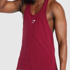 Gymshark Critical Stringer - Burgundy Men’s Size: Large